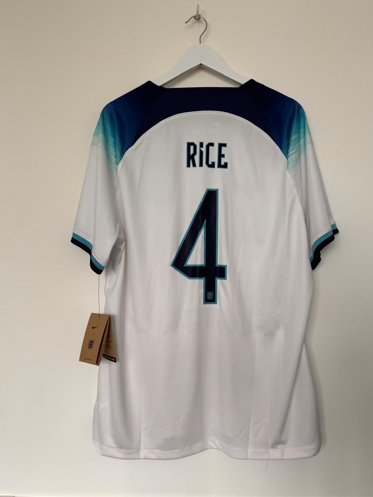 England 2022 Home Shirt Rice Stadium Version