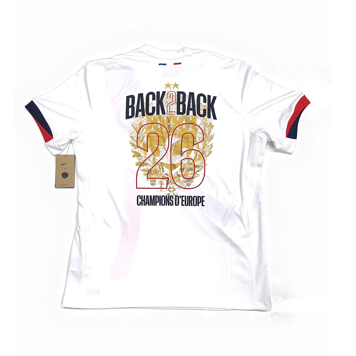PSG 2025/26 away shirt, back