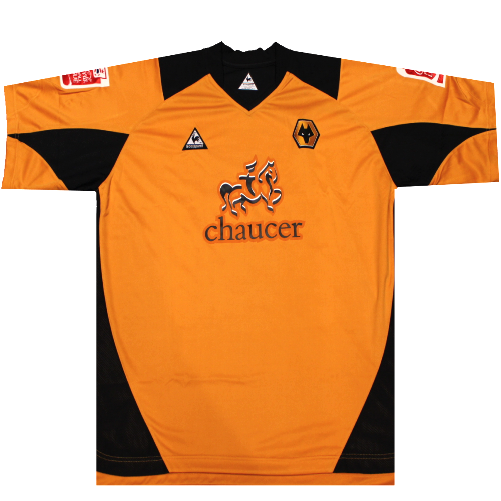 Wolverhampton Wanderers 2005-06 Home Shirt - Ricketts Matchworn? (Excellent) L